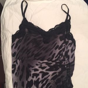 🌺Lane Bryant leopard print lace Cami 🌺